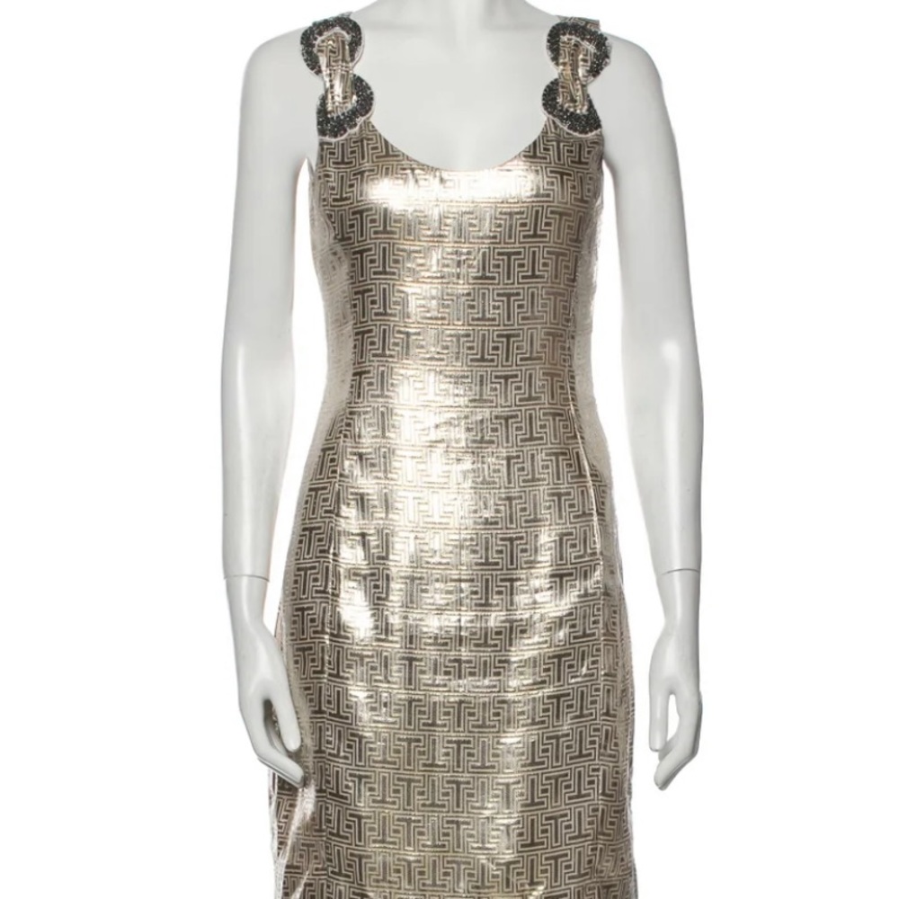 Metallic Tory Burch dress